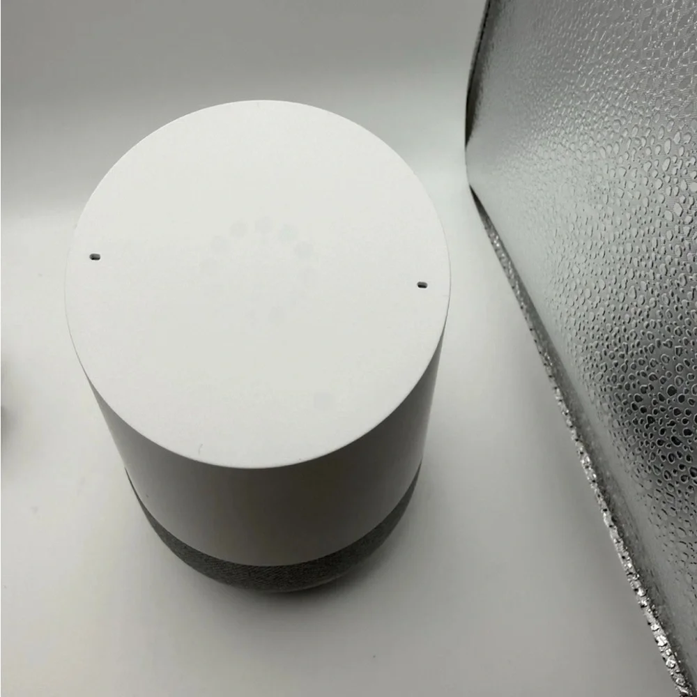 Google Smart Speaker in White and Gray